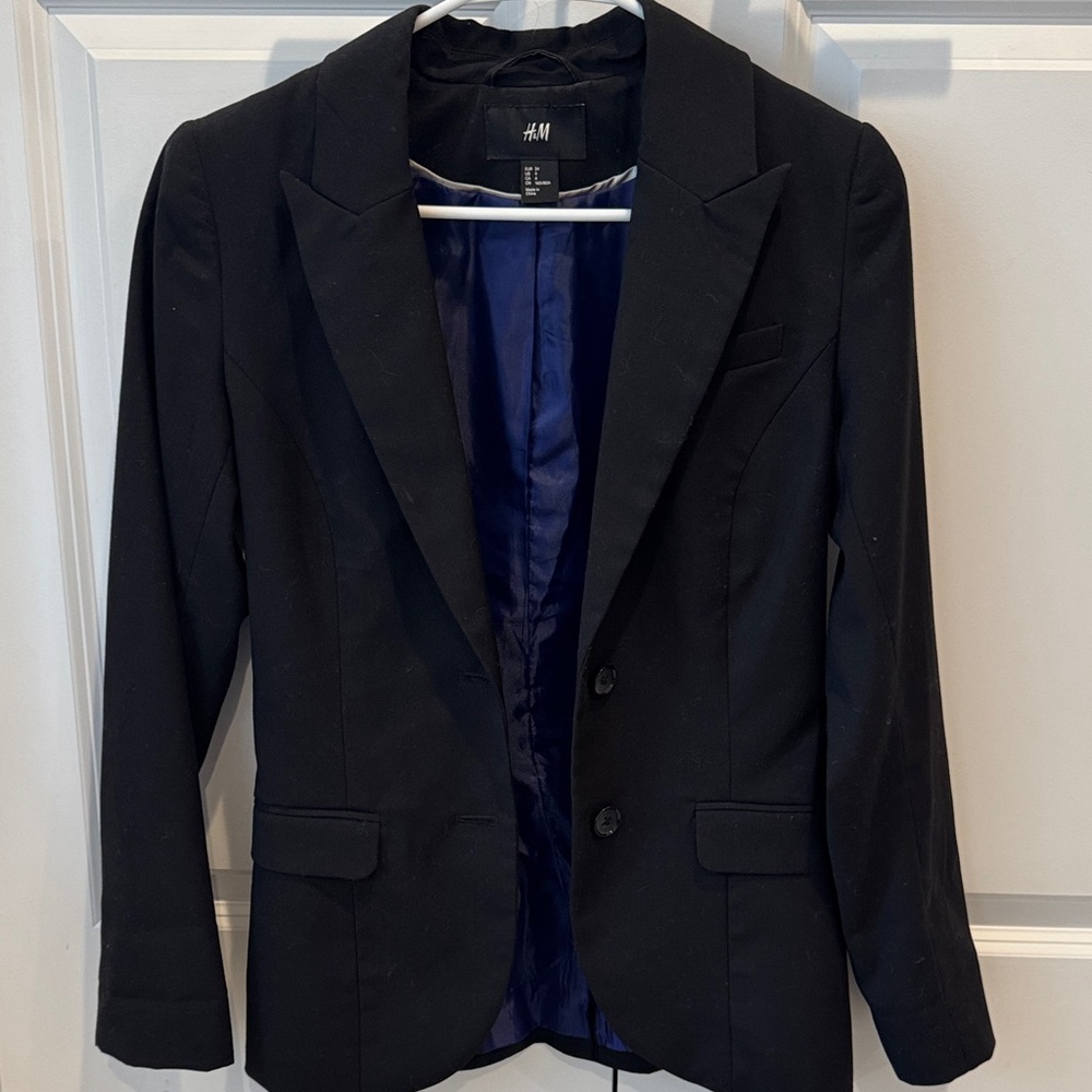 H&M Elegant Black Jacket